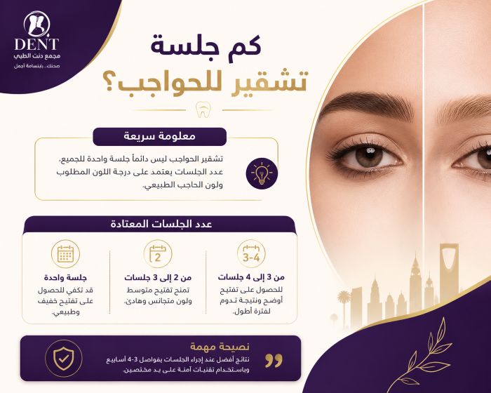 كم جلسة تشقير للحواجب-تجربتي مع تشقير الحواجب