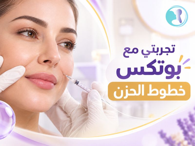 بوتكس خطوط الحزن