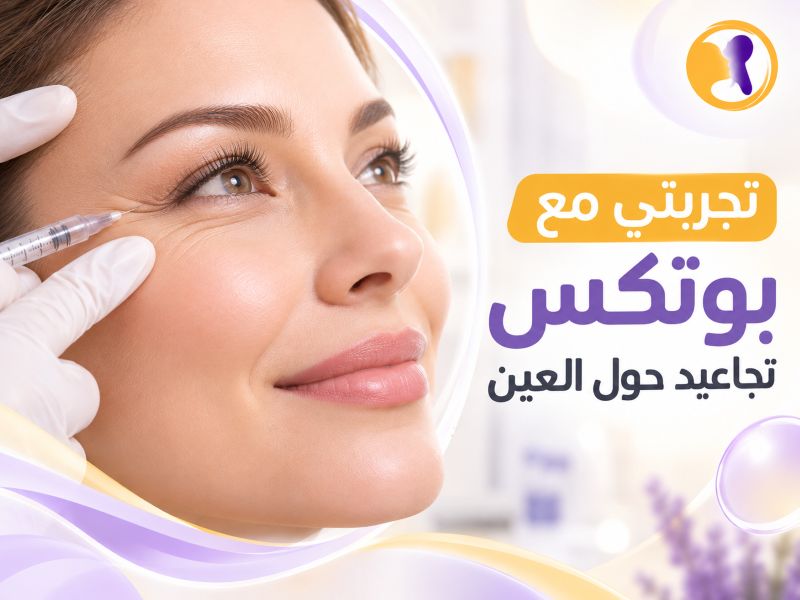تجربتي مع بوتكس تجاعيد حول العين